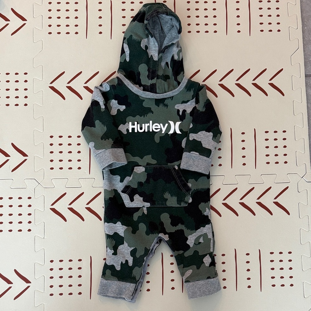 Hurley Camo Baby Jumpsuit